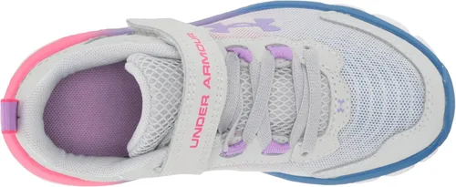 Miniatura 5 de Under Armour Tenis de correr unisex Assert 9 con cierre alternativo ancho para niños