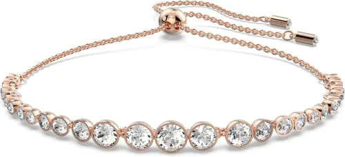Miniatura 6 de Swarovski Colección de joyas de pulseras de tenis Emily con cristales transparentes, cristales azules, cristales rosados