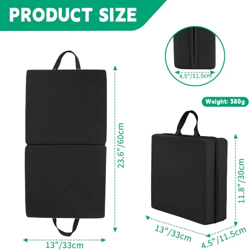 Miniatura 2 de Cojín de rodilla impermeable plegable grueso para yoga