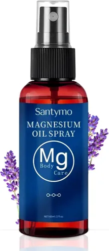 Spray de aceite USP de magnesio de alta pureza con lavanda, cloruro de magnesio puro de fuerza para recuperación muscular, mejor sueño, alivio de