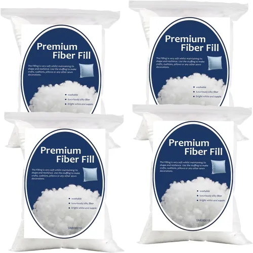 Miniatura 10 de Bupete Relleno de almohada de 21 oz/600 g, relleno de relleno de poliéster (1.8 oz ~ 4.18 libras), relleno para almohadas para manualidades