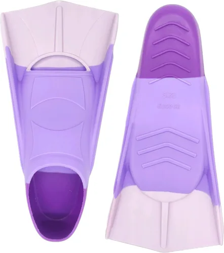 Miniatura 123 de Gugmoy Kids Swim Fins,Comfortable Silicone Flippers for Swimming and Diving,Size Suitable Beginners Kids Girls Boys Adults