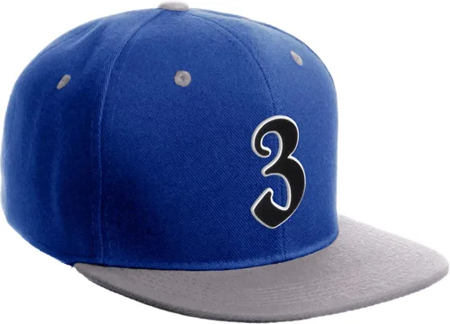 Miniatura 1614 de Daxton Gorra clásica con visera de billete plano con letras del alfabeto inglés antiguo de la A a la Z