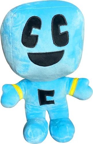 Nuevos juguetes de peluche, relleno de peluche, muñeca de felpa suave, linda almohada, el mejor regalo para niños (azul)
