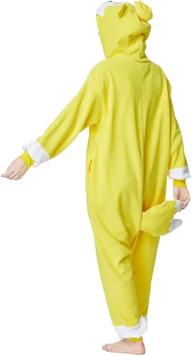 Miniatura 5 de OGU DEAL Pijama de Sonic para adultos disfraz de Halloween disfraz de dibujos animados para hombres y mujeres