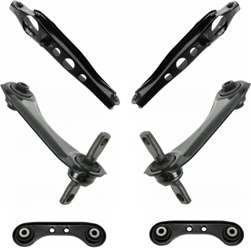 Miniatura 211 de TRQ Juego de brazos de control trasero compatible con Dodge Ram 1500 2009-2010 2011-2012 Ram 1500
