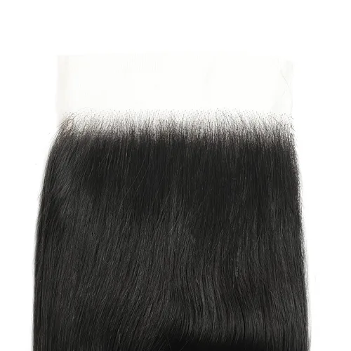 Miniatura 4 de Peluca de cabello humano con cierre de encaje HD transparente de 5 x 5, onda corporal 12A, cabello virgen brasileño, cierre libre, pre-despuntada