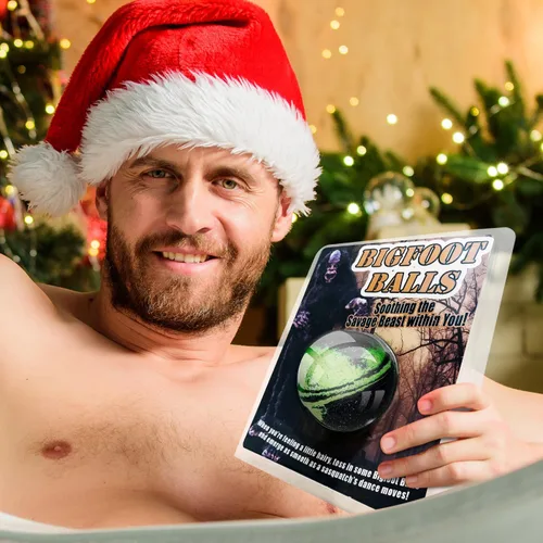 Miniatura 8 de Enorme bomba de baño de pies Sorpresa de Yeti Efervescente Aceites esenciales naturales Aroma relajante del Himalaya Gran regalo