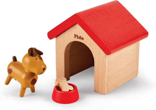 Miniatura 4 de Animales de madera para casas de muñecas Family Pets de Hape