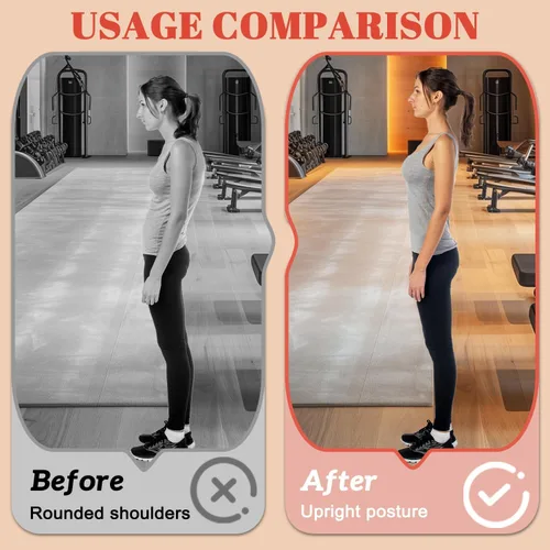 Miniatura 3 de Figura 8 Banda de fitness para entrenamientos en casa, ejercicio de pecho y hombro, banda elástica para entrenamiento de fuerza, hombres y mujeres
