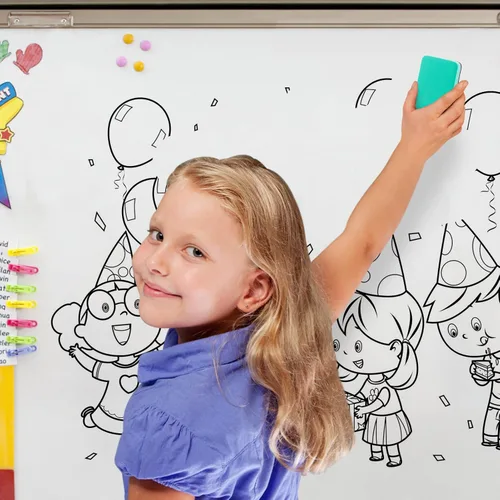 Miniatura 6 de 24 borradores magnéticos fuertes para pizarra blanca, mini borradores de borrado en seco, limpiadores de pizarra pequeña para niños, profesores