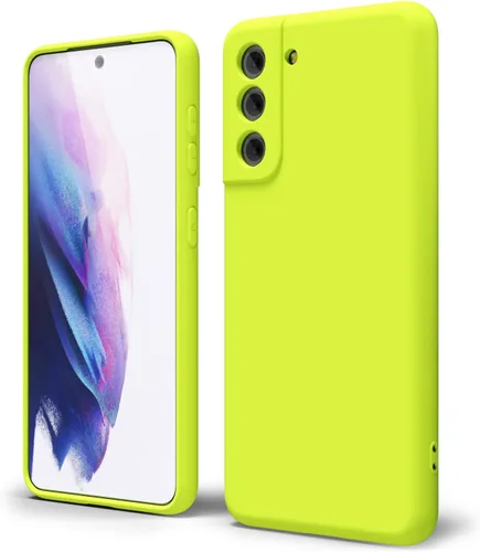 Miniatura 215 de oakxco Funda para teléfono Samsung Galaxy S21 Ultra con agarre de silicona líquida, bonita funda delgada y delgada de goma suave de TPU lisa