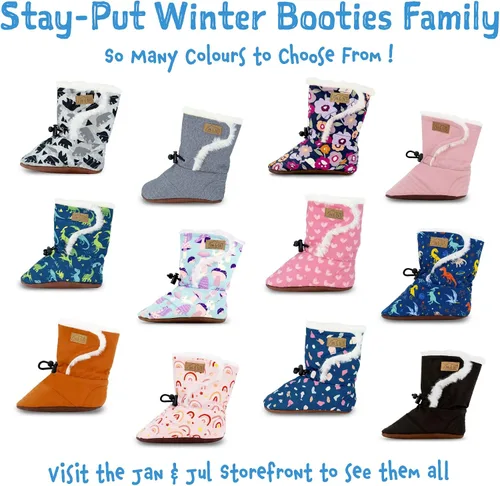 Miniatura 7 de JAN & JUL Botines resistentes al agua para bebés y niños pequeños