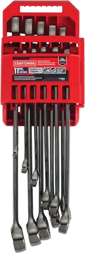 Miniatura 6 de CRAFTSMAN Juego de llaves métricas de panel largo, 11 piezas (CMMT87013)