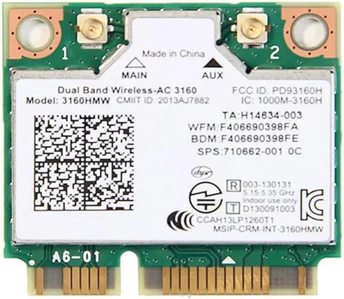 Miniatura 11 de Serie Killer para Intel AX1690i WiFi 6E Adaptador de juegos Actualización de AX411 Tarjeta WiFi CNVio2 M.2 WiFi de alta velocidad de 3.0 Gbps