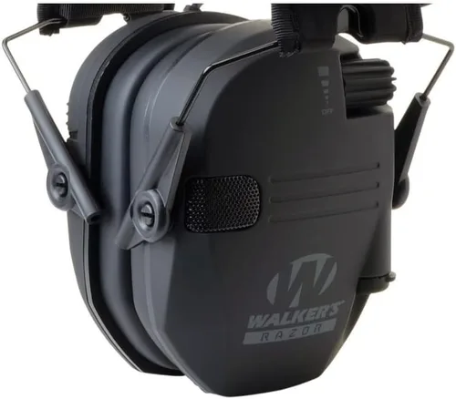 Miniatura 4 de Walkers Razor - Orejeras electrónicas delgadas para disparar, paquete de 3, parche Black America (3 artículos)