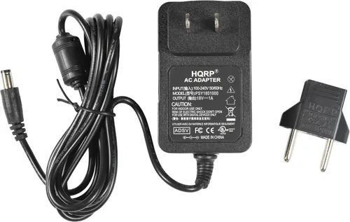 Miniatura 2 de HQRP Adaptador de CA de 18 V/adaptador de 18 voltios compatible con Jim Dunlop MXR Blow Torch Distortion M181 / Slash Signature Cry Baby Wah Wah