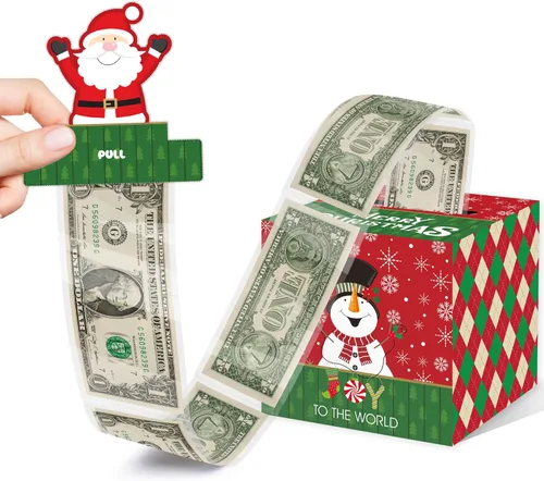 Miniatura 14 de Caja de dinero de feliz cumpleaños para regalo en efectivo, incluye tarjeta de feliz cumpleaños y 35 bolsas transparentes, divertido regalo