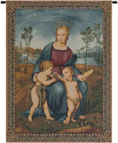 Miniatura 21 de Madonna Di Medjugorie - Tapiz italiano para colgar en pared, 6 pulgadas x 9 pulgadas, algodón/viscosa/poliéster por Raoul Vitale