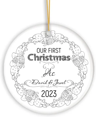 Miniatura 20 de Adorno con nombre personalizado, bailarina de ballet de Navidad, adorno personalizado para amantes del ballet, adornos de Navidad de ballerina