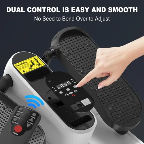 Miniatura 2 de Under Desk Elliptical Machine, Electric Seated Pedal Exerciser,Elliptical Leg Exercisers for Seniors,Mini Ellipse Leg Exerciser with Remoter,12