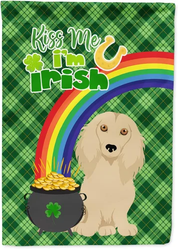Miniatura 21 de Caroline's Treasures WDK4731GF - Bandera decorativa para jardín del día de San Patricio, color negro y tostado, Airedale Terrier, para jardín
