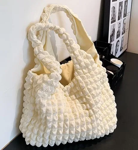 Miniatura 5 de Bolsas Hobo de burbujas para mujer, bolsa de mano de burbujas, bolsa de hombro de nube, bolso Hobo, bolso casual, bolso de regalo para mujeres 2023