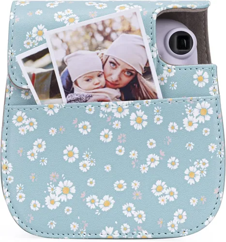 Miniatura 2 de Funda protectora compatible con cámara instantánea Mini 12 11 9 8 con bolsillo y correa