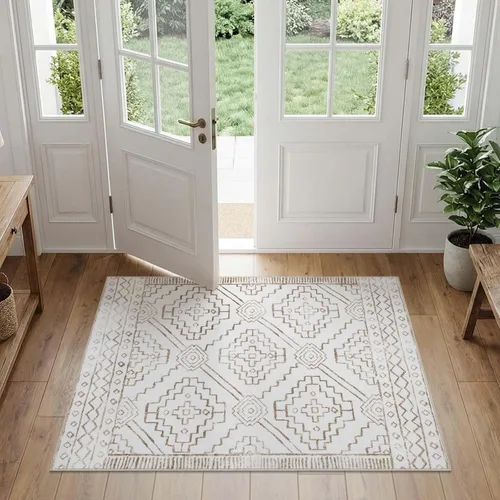 Miniatura 48 de jinchan Alfombra marroquí de pasillo 2x10 para pasillo - Alfombra de pasillo para cocina bohemia lavable a máquina, alfombra moderna suave, Boho