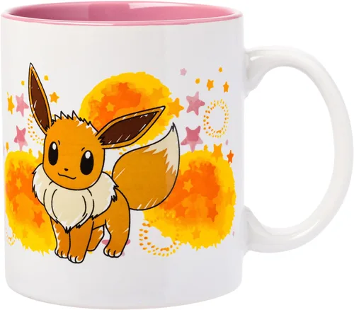 Miniatura 6 de Silver Buffalo - Taza de café de vidrio manchado con diseño de Pokémon con Pikachu, 17.5 onzas