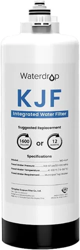 Waterdrop WD-KJF Filtro, Reemplazo para Sistema Dispensador de Agua Caliente Instantánea por Ósmosis Inversa WD-KJ600, Vida útil de 12 meses