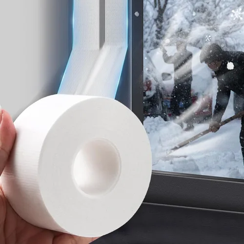 Miniatura 17 de Cinta Transparente para Sellado de Ventanas 2 Pulgadas x 10 Metros Cinta Adhesiva para Burletes Sin Residues Cinta Transparente de Aislamiento