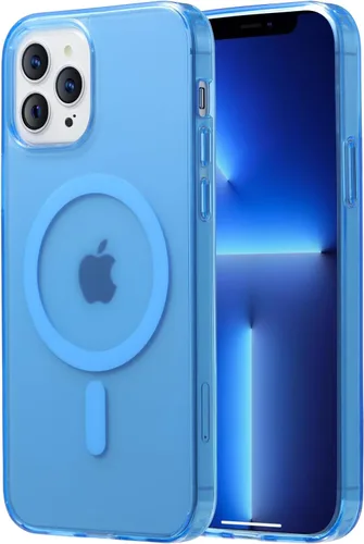 Miniatura 38 de Tigowos Magnetic Guardian - Funda diseñada para iPhone 11 Pro [probada en caídas de grado de 10 pies y compatible con MagSafe] Funda delgada Negro