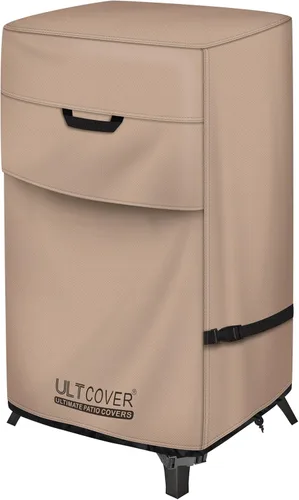 Miniatura 12 de ULTCOVER Cubierta vertical impermeable para ahumador eléctrico de 30 pulgadas para la mayoría de los ahumadores cuadrados de gas propano de hasta 19