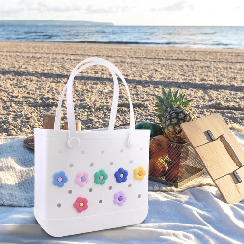 Miniatura 6 de WORBSS - Dijes para bolsa Bogg, accesorios para bolsas de playa simples y modernos, decorativos para bolsa de playa Simply Southern, accesorio