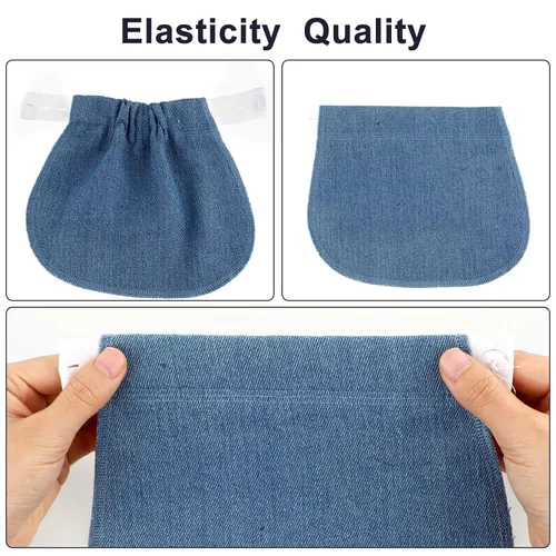 Miniatura 3 de DSLSQD Extensor de pantalones de maternidad, extensor de pantalones de embarazo ajustables, extensor de botón para jeans, extensor de botón