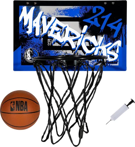 Miniatura 30 de Franklin Sports NBA Team Over the Door Aros de Baloncesto - Mini Aro de Baloncesto Interior para Niños + Juego de Pelota - Mini Aros para Fanáticos