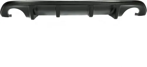 Miniatura 8 de HECASA Difusor trasero compatible con Infiniti Q50 2014-2017 parachoques alerón divisor plástico negro