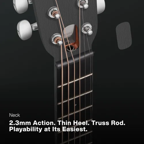 Miniatura 6 de Guitarras inteligentes LAVA ME PLAY, Sistema HILAVA 2.0, Guitarra acústica eléctrica para diestros de 6 cuerdas de acero para adultos, adolescentes