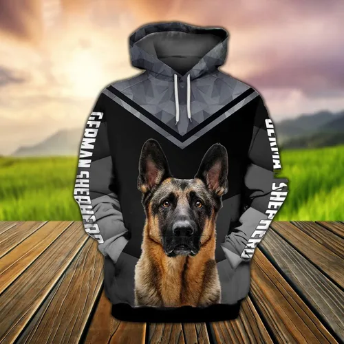 Miniatura 4 de Black Half Half Adorable Pets 3D Print Hoodies Unisex Pullover Hoodie Gift For Men, Women