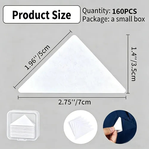 Miniatura 6 de 160 piezas de cuello de camisa, inserciones de cuello de camisa de vestir para camisas de hombre, soporte de cuello de camisa, gran