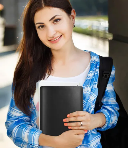 Miniatura 7 de MoKo Funda para Tablet de 7-8 Pulgadas, Maletín de Cuero PU Estuche Delgado y Elegante Compatible con Nuevo iPad Mini (A17 Pro) 8.3" 2024, iPad Mini