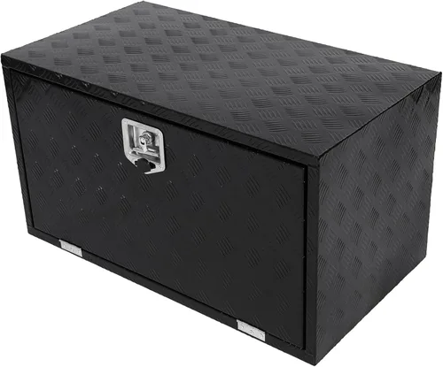Miniatura 18 de Caja de herramientas de aluminio para camión de 30 pulgadas, caja de herramientas para camión, debajo de la cama, remolque, caja impermeable