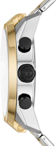 Miniatura 3 de Diesel Reloj de cuarzo cronógrafo de acero inoxidable dividido para hombre