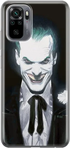 ERT GROUP Funda de teléfono móvil para Xiaomi REDMI Note 10/10S Original y con licencia oficial DC Patrón Joker 001 Se adapta perfectamente a la