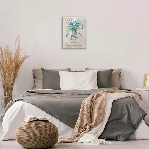 Miniatura 7 de Escritura Jeremías - Arte de pared con versículos bíblicos cristianos, impresiones en lienzo, cuadros de baño, cuadros enmarcados, regalos