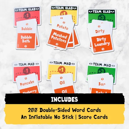 Miniatura 3 de Exploding Kittens Poesía para Neandertales 2+ Jugadores – Edades 7+ – 15 Minutos para Jugar – Juego de Adivinanzas de Palabras Competitivo – Juego