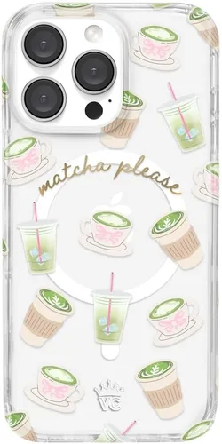 Miniatura 86 de VELVET CAVIAR Funda para iPhone 15 Pro, compatible con MagSafe, probada en caídas de 10 pies, estampado de leopardo y amatista púrpura