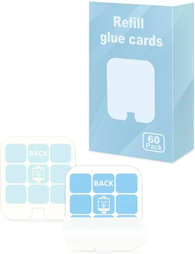 Miniatura 8 de 20 piezas de tarjetas adhesivas de repuesto compatibles con la trampa para moscas Safer Home SH502 para interiores y la luz antiinsectos enchufable