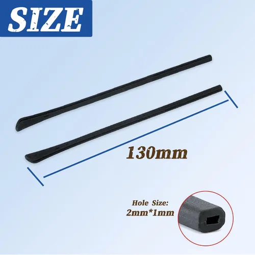 Miniatura 5 de Patillas de repuesto para gafas, antideslizantes y largas de silicona para lentes de metal fino